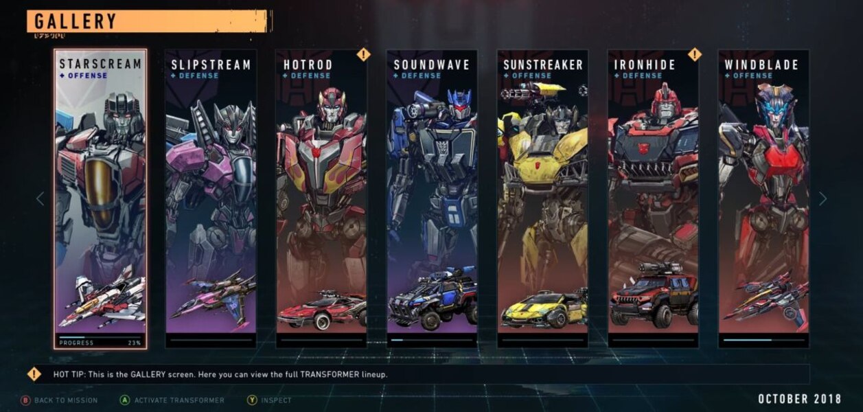 Leaked Screens, Story, Easter Eggs For Transformers Reactivate Closed Beta Test 2023  (1 of 1)